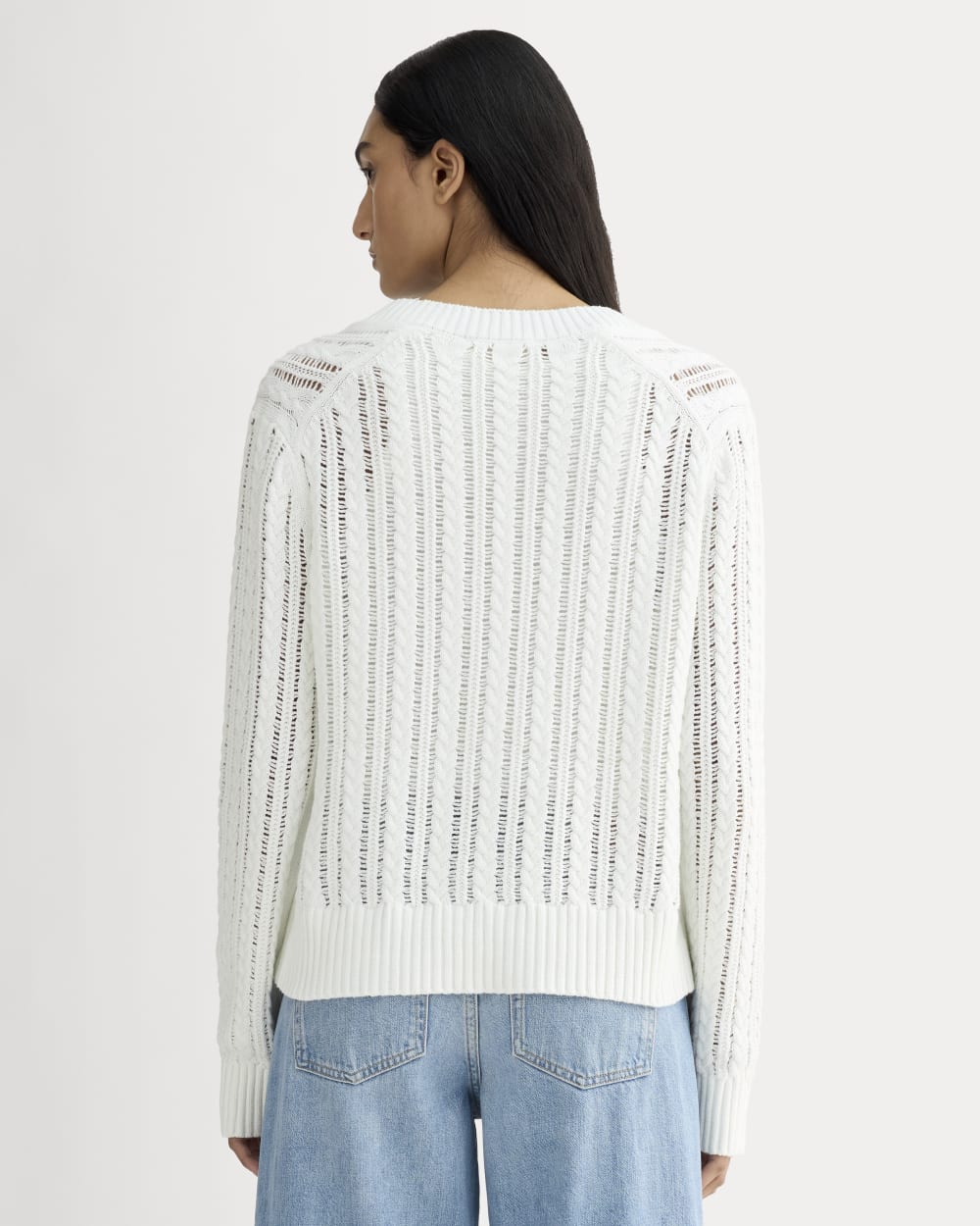 womens-mesh-cable-v-neck-everyday-cotton-white