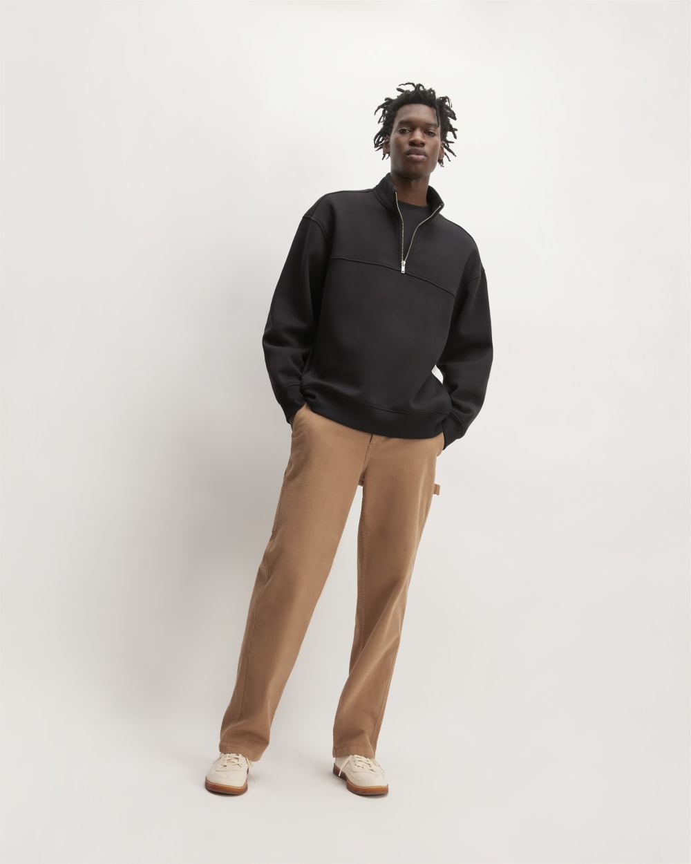 mens-renew-fleece-half-zip-black