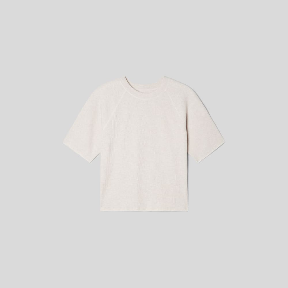 womens-organic-cotton-waffle-raglan-tee-heathered-tan | alt
