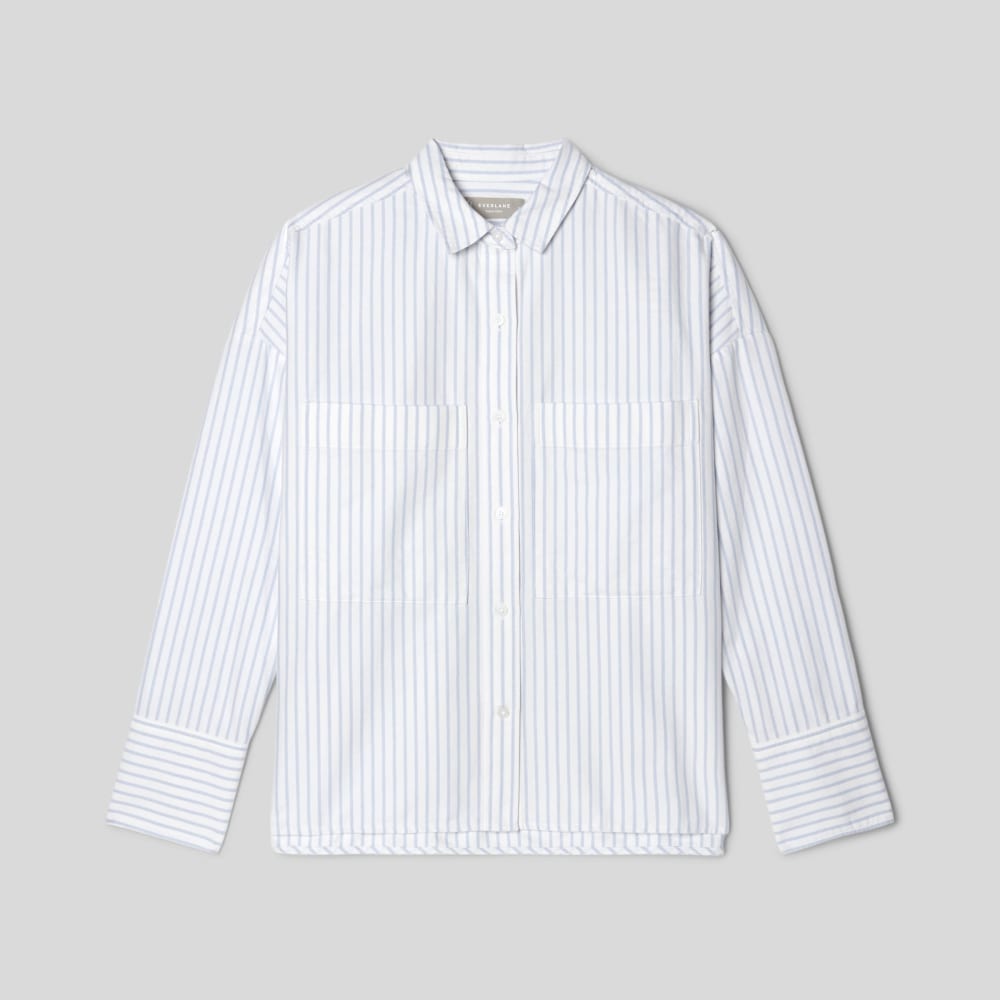 womens-boxy-oxford-periwinkle-white | alt