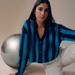 womens-alpaca-v-neck-cropped-cardigan-methyl-blue-ocean-cavern | primary