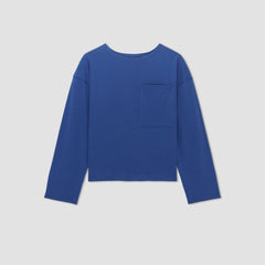 womens-premium-wt-oversized-pocket-tee-mazarine-blue | alt