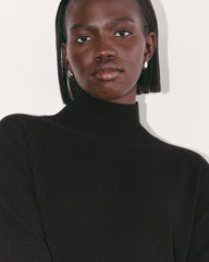 womens-cashmere-turtleneck-sweater-dress-black