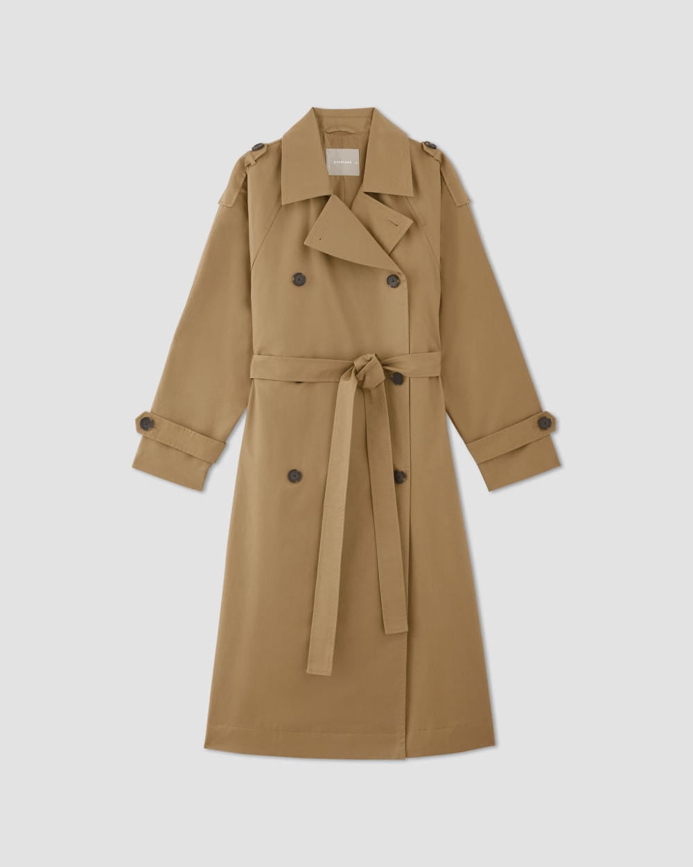 womens-cotton-long-trench-coat-toasted-coconut | alt