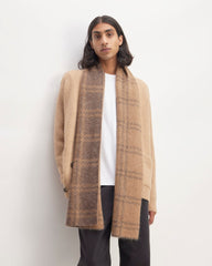 unisex-alpaca-patterned-scarf-cocoa-tigers-eye | alt