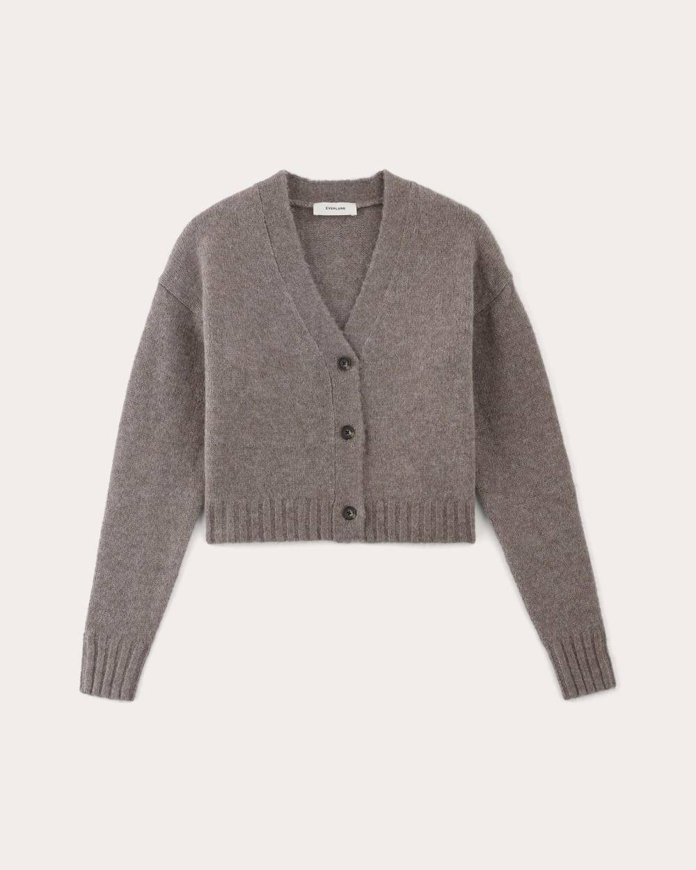womens-alpaca-boxy-v-cardigan-taupe-melange | alt