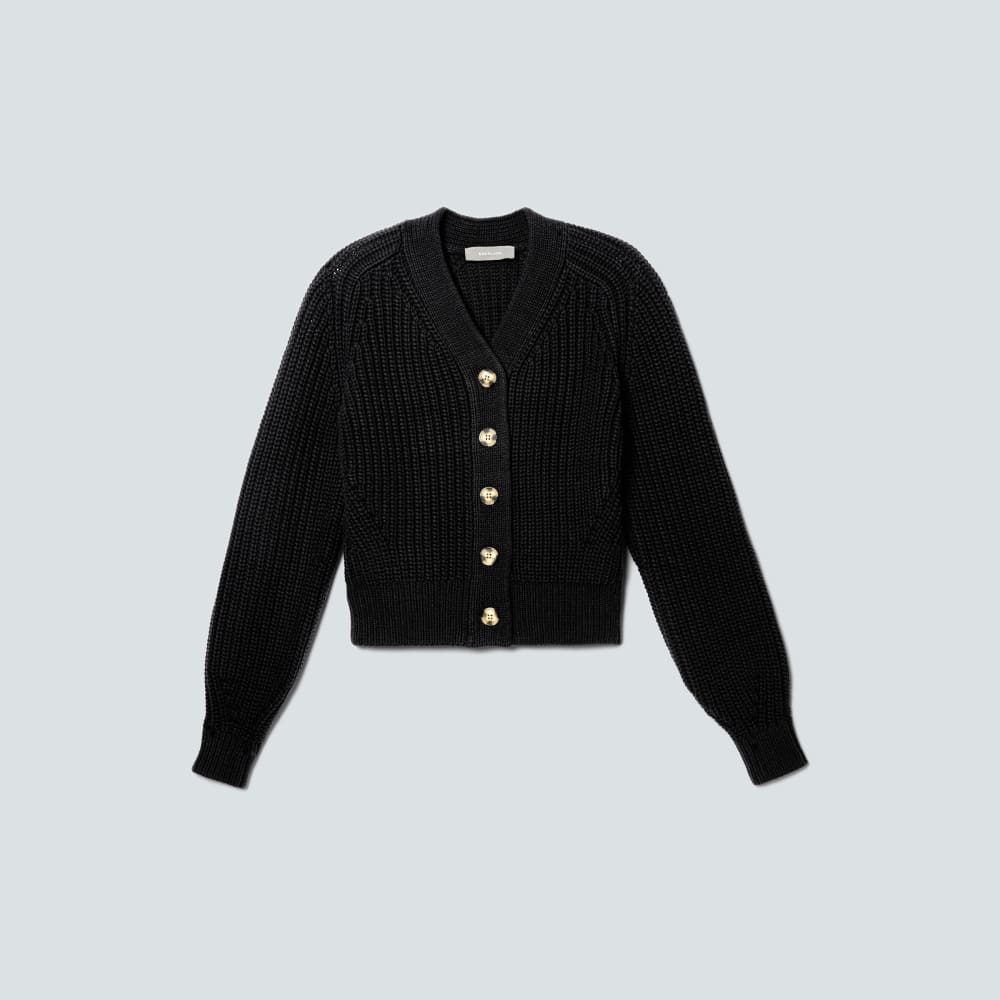 womens-texture-cotton-cardigan-black-2