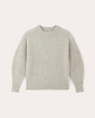 womens-alapaca-ribbed-cocoon-crew-almond | alt