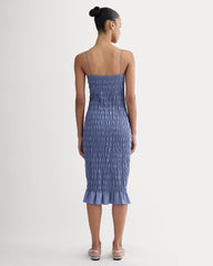 womens-smocked-column-dress-bluedusk