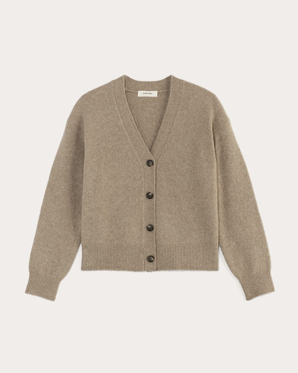 womens-luxe-cotton-cocoon-cardigan-heather-taupe | alt