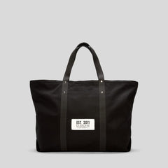 unisex-organic-canvas-weekender-black | primary