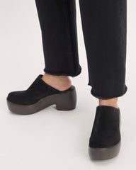 womens-wooden-puffa-clog-black-suede | alt