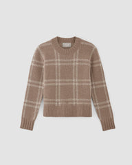 womens-alpaca-cropped-crewneck-sweater-wheat-lightest-taupe | alt