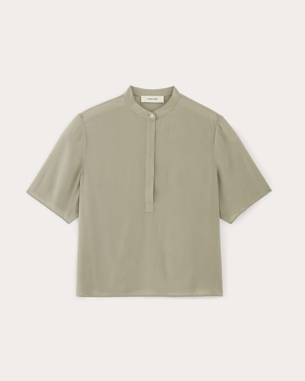 womens-washable-silk-ss-popover-top-seagrass | alt