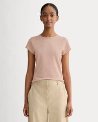 womens-pointelle-short-sleeve-tee-rose-smoke | primary