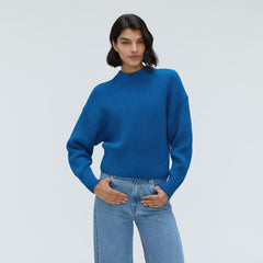 womens-texture-cotton-crew-lapis-blue