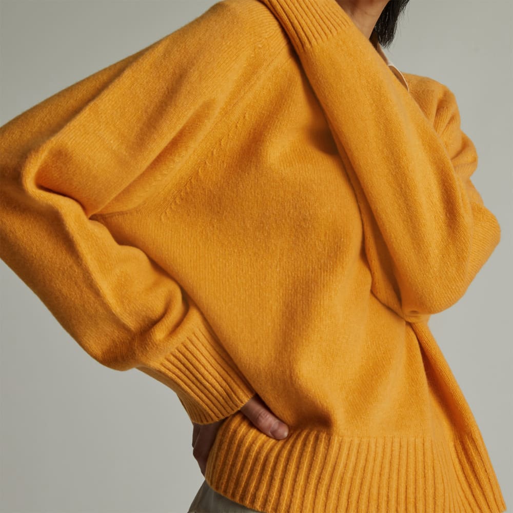 womens-recashmere-cropped-crew-sweater-kumquat