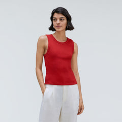 womens-rib-cutout-tank-ruby