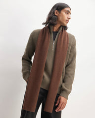 womens-recashmere-scarf-heather-cocoa | alt