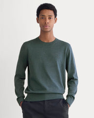mens-no-sweat-cotton-sweater-heather-midnight-navy | primary