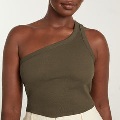 womens-ribbed-one-shoulder-tank-beech