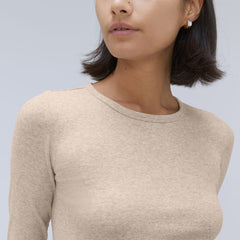 womens-supima-rib-long-sleeve-crew-heathered-burnt-sugar