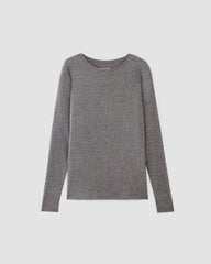 womens-merino-tencel-relaxed-tee-heather-charcoal | alt