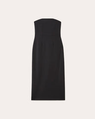 womens-dream-strapless-dress-black | alt