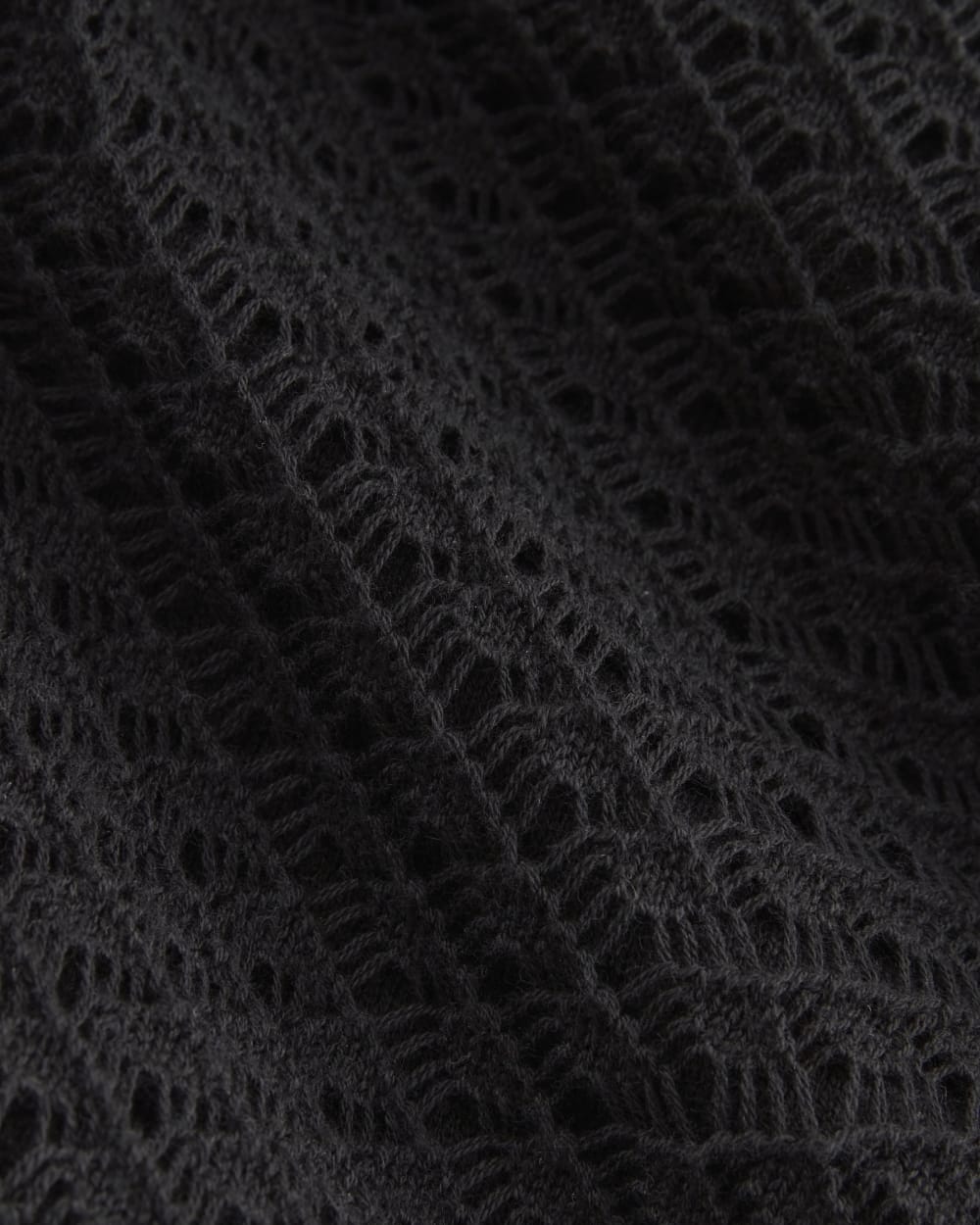 womens-lace-knit-mini-dress-black