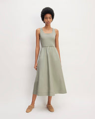 womens-supima-jersey-riviera-dress-sage-green | primary