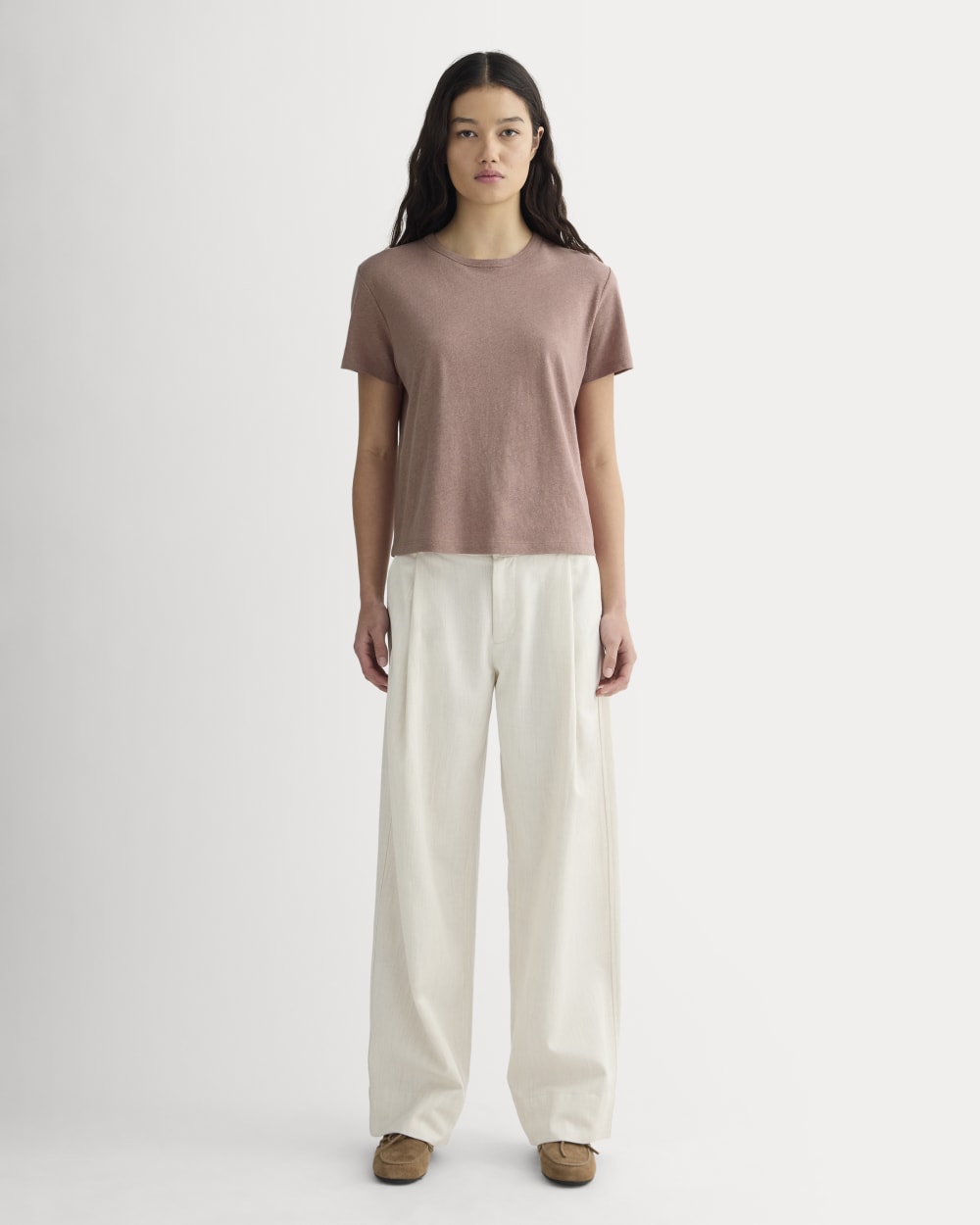 womens-box-cut-tee-cotton-linen-rose-dusk | alt