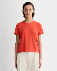 womens-organic-cotton-box-cut-tee-poppy-red | primary