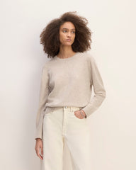 womens-cashmere-classic-crew-sweater-canvas | primary
