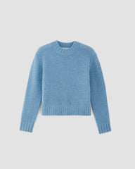 womens-alpaca-cropped-crewneck-sweater-heritage-blue | alt