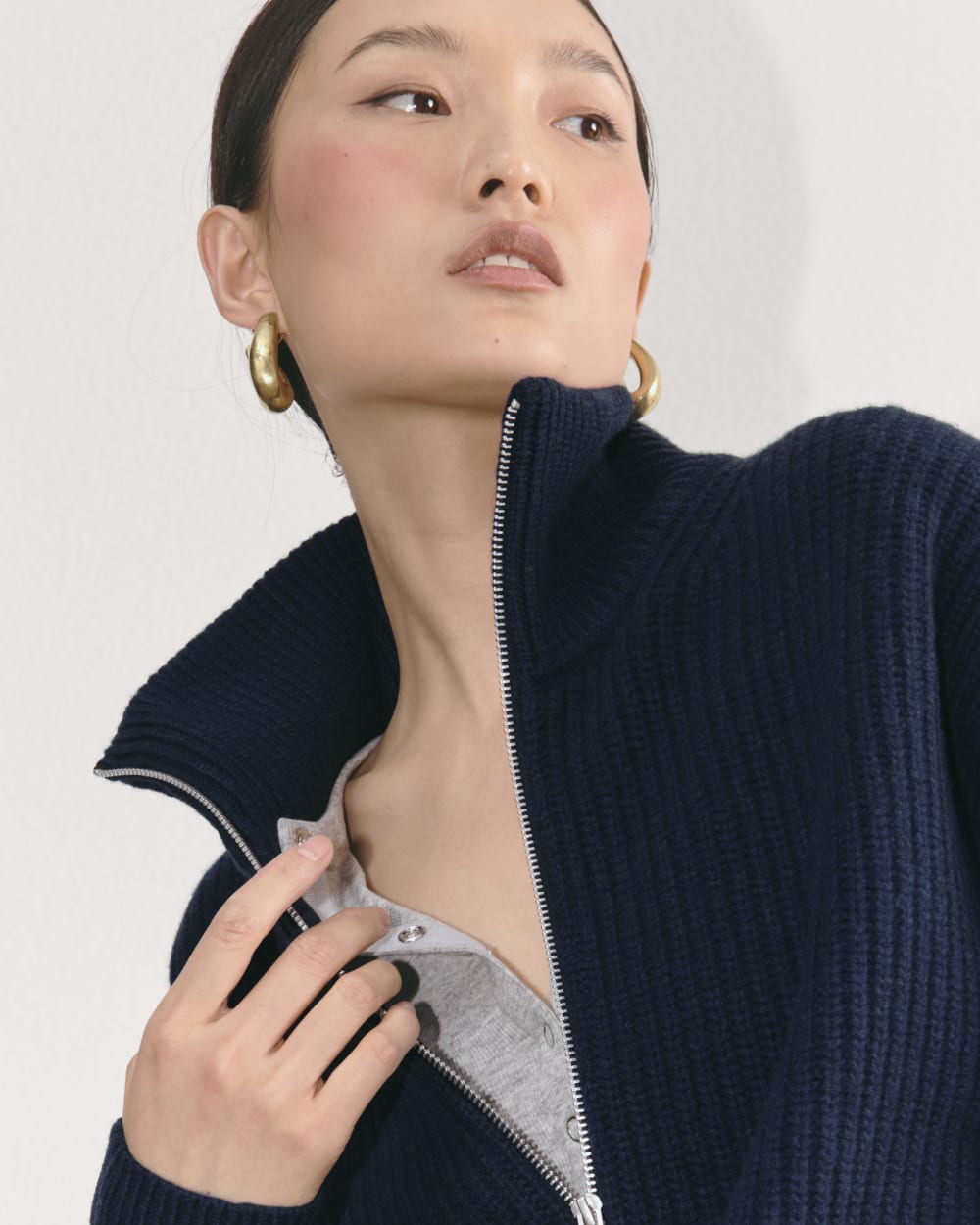 womens-felted-merino-halfzip-sweater-navy