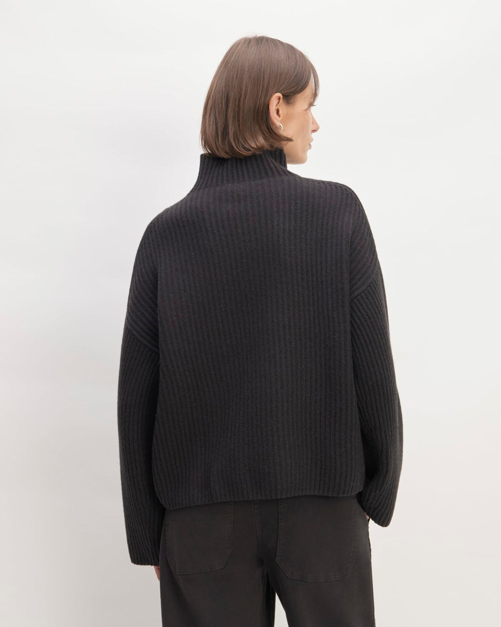womens-felted-merino-funnel-pullover-black