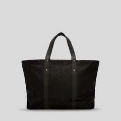 unisex-organic-canvas-weekender-black
