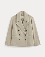 womens-rewool-short-peacoat-heather-wheat | alt