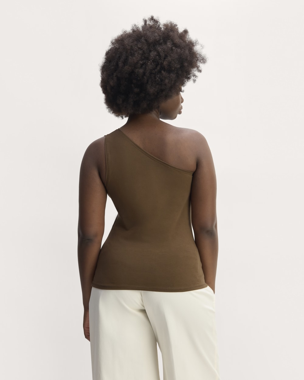 womens-supima-form-one-shoulder-tank-cocoa