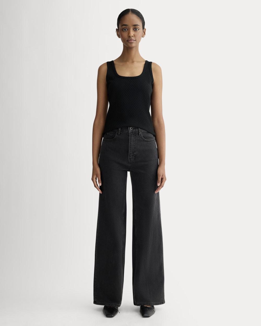 womens-pointelle-cami-black