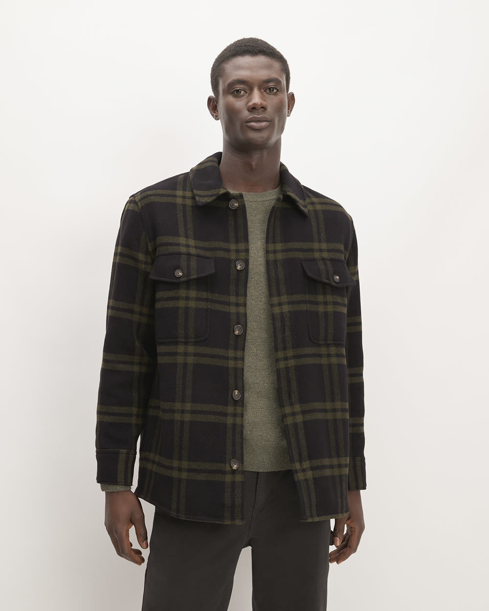 mens-rewool-ovszd-shirt-jacket-black-olive | primary