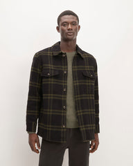 mens-rewool-ovszd-shirt-jacket-black-olive | primary
