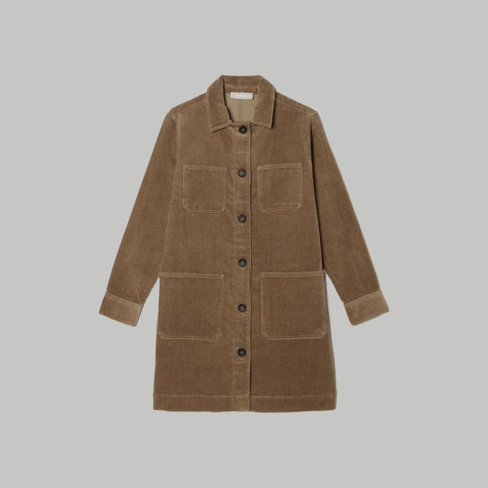womens-corduroy-long-shirt-toasted-coconut | alt