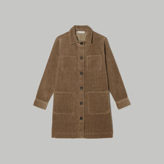 womens-corduroy-long-shirt-toasted-coconut | alt