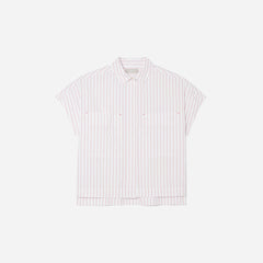 womens-box-cut-shirt-red-pinstripe | alt