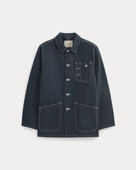 womens-denim-chore-jacket-dyed-navy | alt