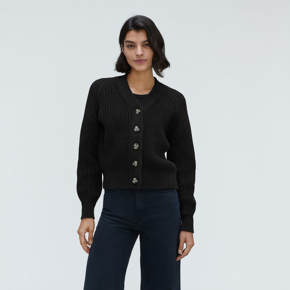 womens-texture-cotton-cardigan-black-2