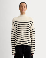 womens-slouchy-funnel-neck-cotton-canvas-black | primary