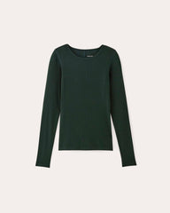 womens-supima-rib-long-sleeve-crew-scrab | alt