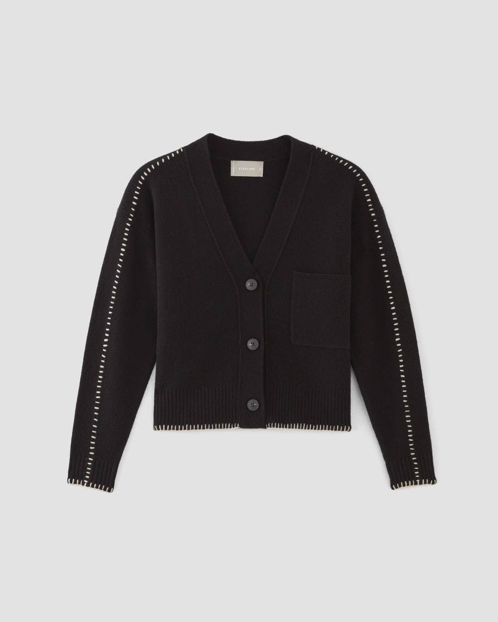 womens-merino-wool-cardigan-black-pale-pink | alt